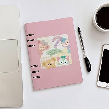 Amazon | ダッフィー フレンズ システム手帳 PU ノートメモ帳